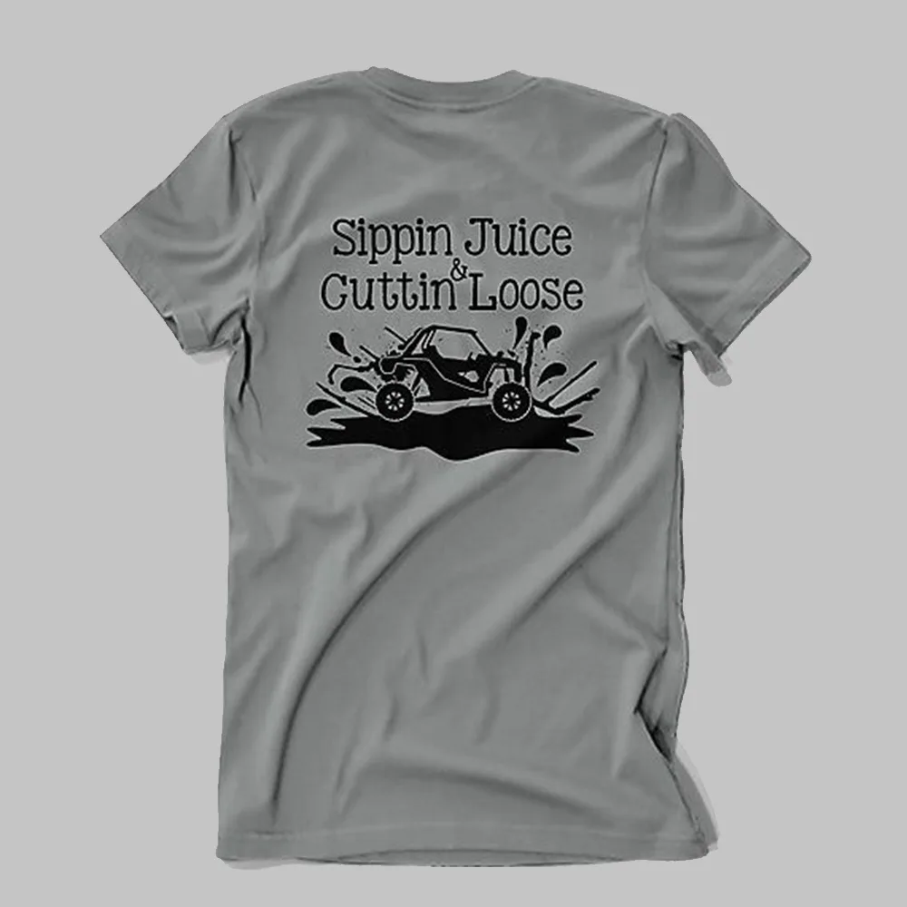 ProSport Outdoors Sippin Juice and Cuttin Loose T-shirt