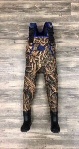 Youth Mossy Oak Shadow Grass Camo & Blue ProSport Waders