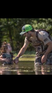 Youth Mossy Oak Shadow Grass Camo & Blue ProSport Waders - ProSport Outdoors