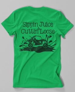 Sipping Juice & Cutting Loose Youth T-Shirt - 4 Color Options Available