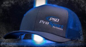 PSO Charcoal & Royal Blue Richardson 112 Snap Back Hat - ProSport Outdoors