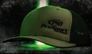 PSO Loden Green & Black Richardson 112 Snap Back Hat - ProSport Outdoors