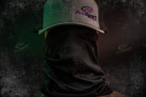 PSO Neck Gaitor - Charcoal with Black Logo - ProSport Outdoors